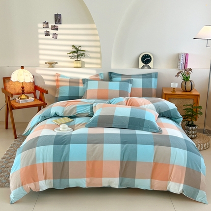 91家纺网 家纺一手货源 找家纺 （总）金窝窝家纺 2025新款纯棉水洗棉四件套