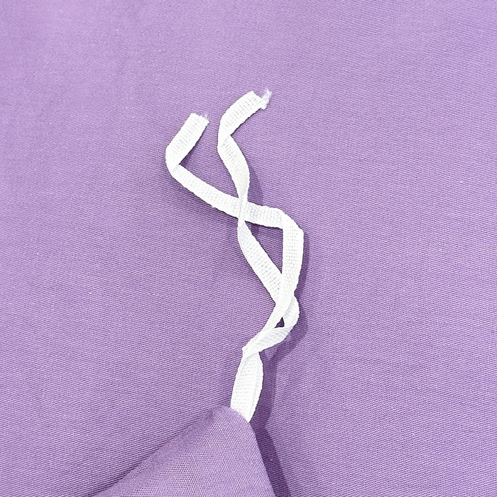 91家纺网 家纺一手货源 找家纺 宇彬家纺 2025新款直播热款13374全棉母婴级压线一字绣宽边枕套被套纯色滚边麻绳四件套贡缎新疆长绒 梦系列-曲雅紫