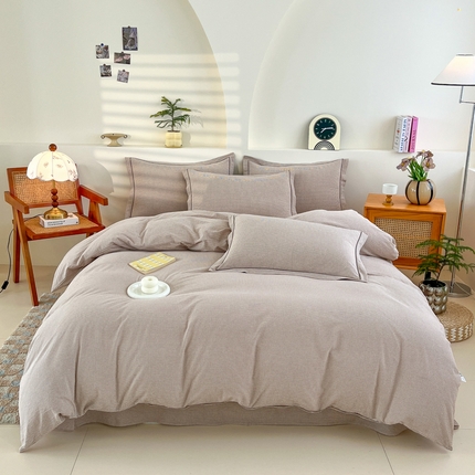 91家纺网 家纺一手货源 找家纺 （总）金窝窝家纺 2025新款纯棉水洗棉四件套