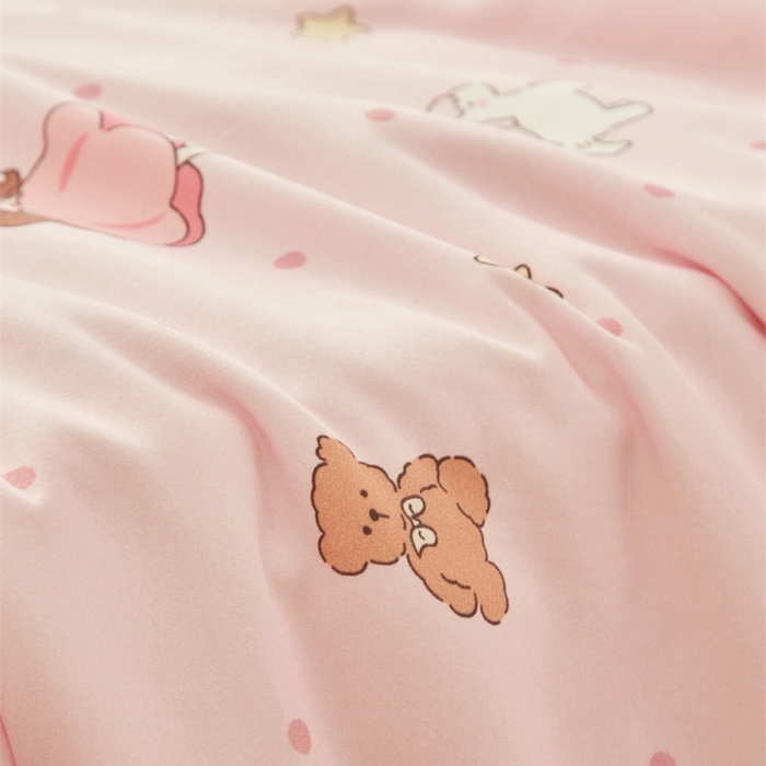 91家纺网 家纺一手货源 找家纺 艾佳宝贝 2025新款A类全棉纯棉儿童单枕套多尺寸可拆式枕头 甜甜小公主