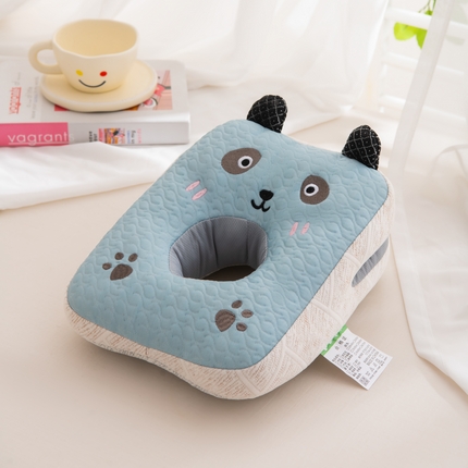 91家纺网 家纺一手货源 找家纺 （总）仁宇枕业 2025新款新品 幼儿园学生儿童青少年清凉豆豆插手款儿童午休午睡枕头枕芯