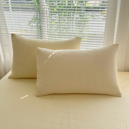 91家纺网 家纺一手货源 找家纺 （总）梦精灵家纺 2025新款全棉色织单枕套