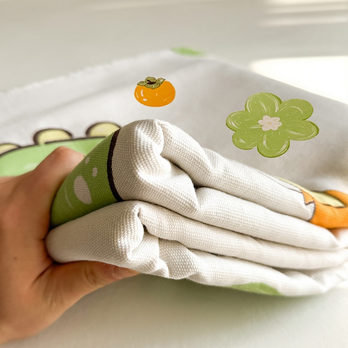 91家纺网 家纺一手货源 找家纺 晓时候 2025原棉老粗布床单凉席三件套软凉席子单床单 恐龙乐园