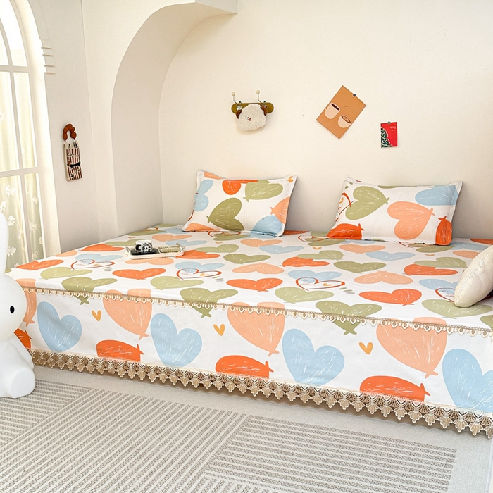 91家纺网 家纺一手货源 找家纺 手艺人家纺 2025新款亲肤舒适老粗布单层炕盖榻榻米炕垫 LDK02