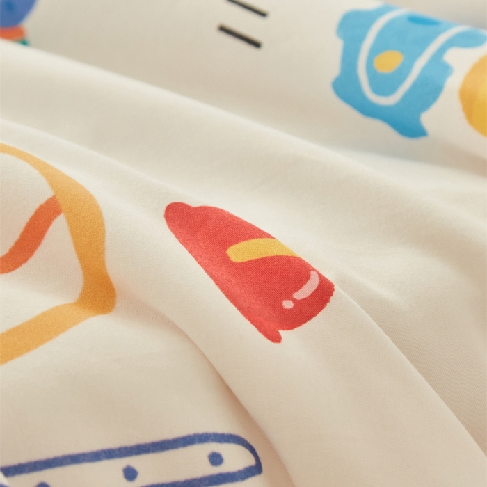 91家纺网 家纺一手货源 找家纺 艾佳宝贝 2025新款A类全棉纯棉儿童单枕套多尺寸可拆式枕头 工程小车