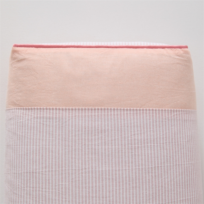 91家纺网 家纺一手货源 找家纺 大熊枕芯 2025新款水洗棉条纹荞麦枕 条纹宫廷-玉20*50*8cm/只