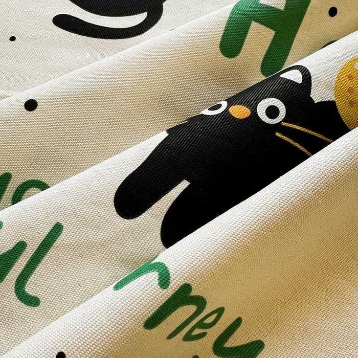 91家纺网 家纺一手货源 找家纺 晓时候 2025原棉老粗布床单凉席三件套软凉席子单床单 幸运黑喵