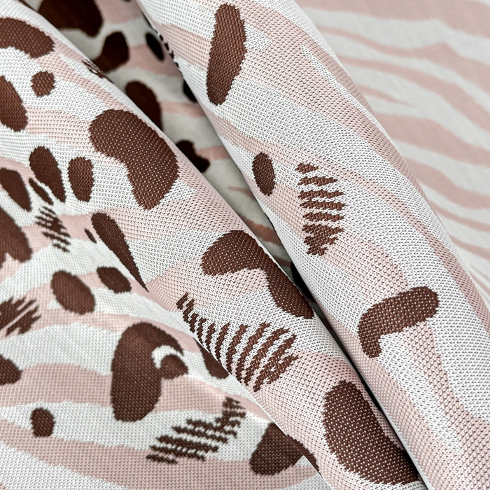 91家纺网 家纺一手货源 找家纺 子曰 2025新款高定版A类PE聚乙烯凉感凉席提花凉席床笠 魅野-粉