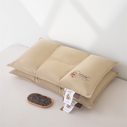 91家纺网 家纺一手货源 找家纺 （总）麦肯锡 2025新款益眠分区纯荞麦枕枕头枕芯