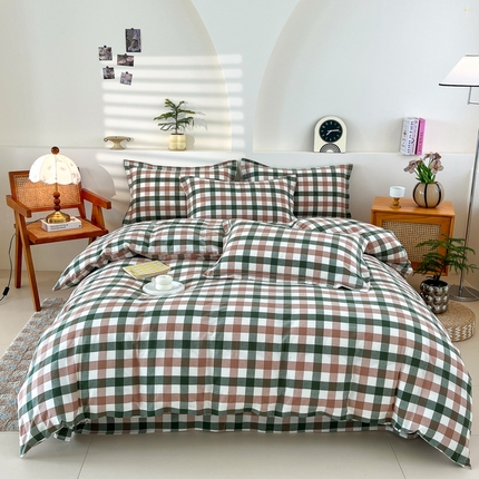 91家纺网 家纺一手货源 找家纺 （总）金窝窝家纺 2025新款纯棉水洗棉四件套