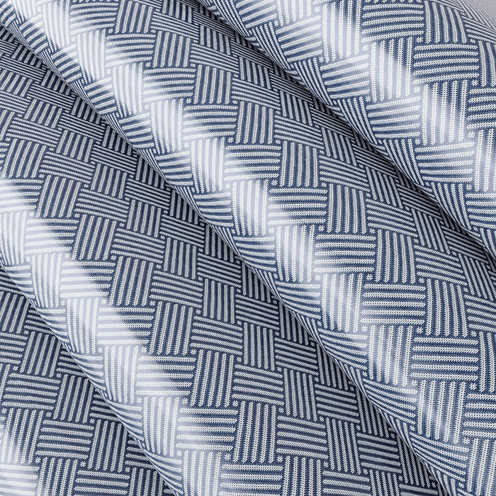 91家纺网 家纺一手货源 找家纺 席之家 2025新款凉感艾草冰藤席凉席席子 饼干花-蓝色