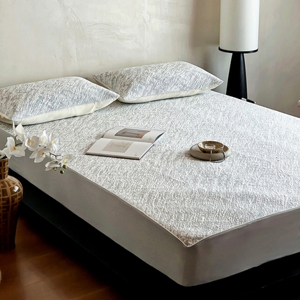 91家纺网 家纺一手货源 找家纺 傲蕾良品 2025新款黑科技速干冰爽韩国凉席 喜马拉雅