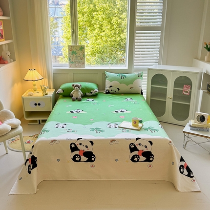 91家纺网 家纺一手货源 找家纺 （总）晓时候 2025原棉老粗布凉席床单凉席三件套软凉席子单床单