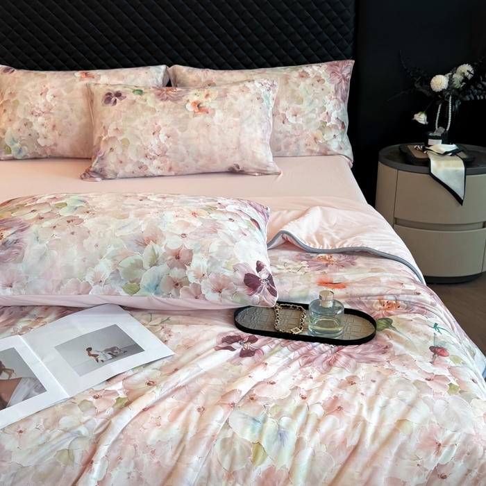 91家纺网 家纺一手货源 找家纺 （总）花满路 2025新款成人夏被