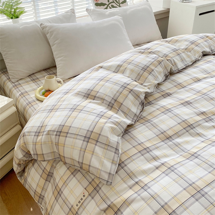 91家纺网 家纺一手货源 找家纺 凯磊2025新款老粗布印花单品被套被套单件 暖格舒居