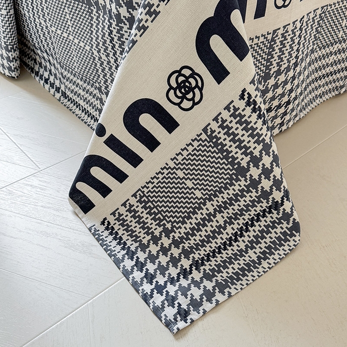 91家纺网 家纺一手货源 找家纺 晓时候 2025原棉老粗布床单凉席三件套软凉席子单床单 潮流米兰