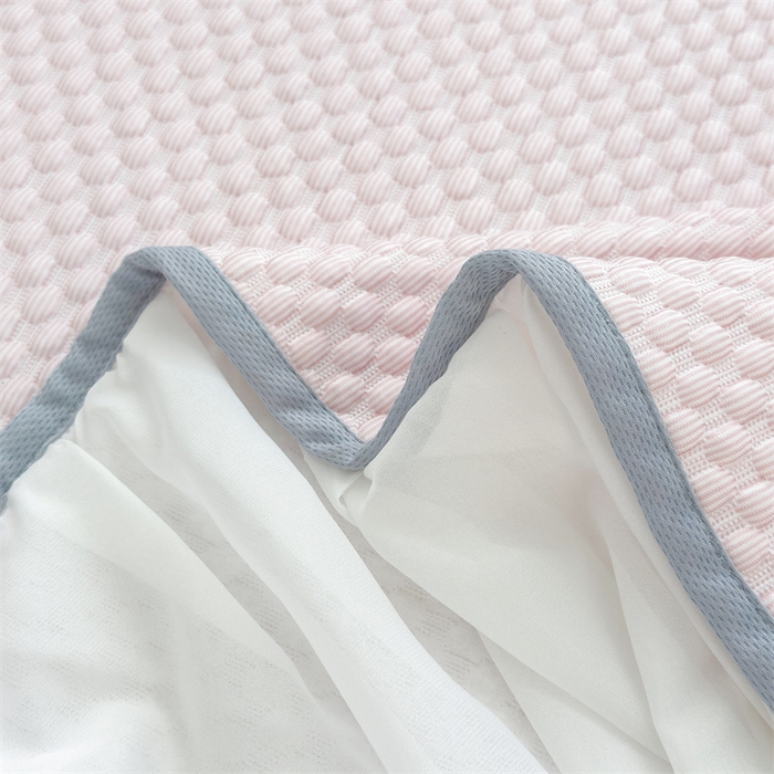 91家纺网 家纺一手货源 找家纺 丝幔家纺 2025新款A类冰豆豆花边款凉席床裙 悠粉