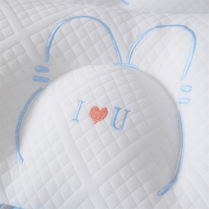 91家纺网 家纺一手货源 找家纺 大熊枕芯 2025新款刺绣款情侣枕 刺绣款情侣枕-蓝中枕一对