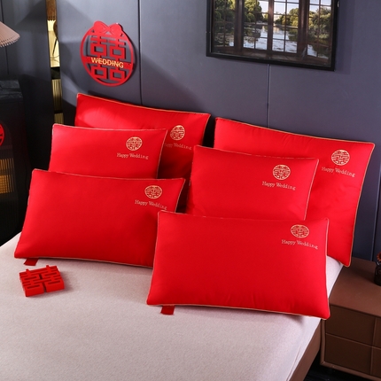 （总）贤内助家纺 2025新款婚庆枕芯简爱系列-信封枕48*74/方抱枕60*60/大靠枕60*80