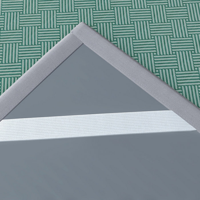 91家纺网 家纺一手货源 找家纺 席之家 2025新款凉感艾草冰藤席凉席席子 饼干花-绿色