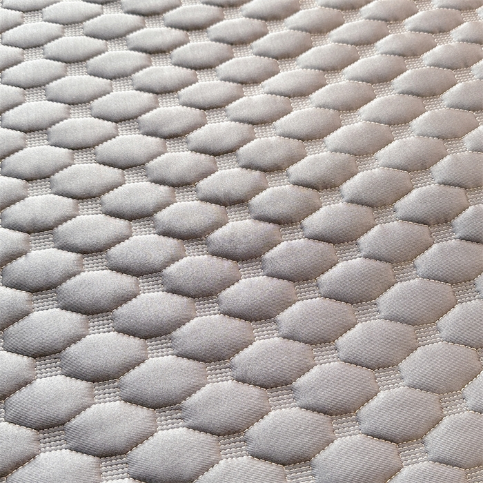 91家纺网 家纺一手货源 找家纺 情恒家纺 2025夏季款亮光布加厚双面用床头罩 珠光银