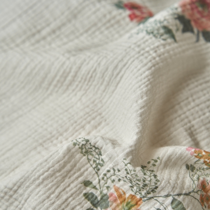 91家纺网 家纺一手货源 找家纺 （总）安莱生活2025年新款全棉精梳棉双层纱绉纱数码印花四件套及夏凉被系列3