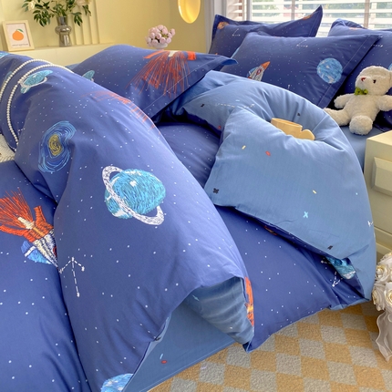 91家纺网 家纺一手货源 找家纺 （总）星期三  2025年4月新款铂金全棉纯棉13372四件套 加微信有会员价