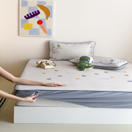 91家纺网 家纺一手货源 找家纺 （总）三味舒屋 2025新款好梦系列大版印花冰藤凉席席子