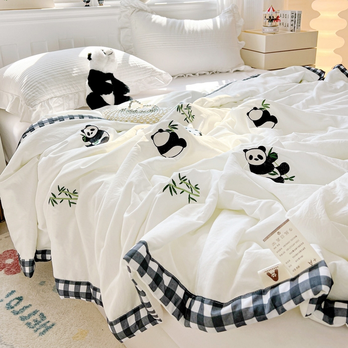 91家纺网 家纺一手货源 找家纺 （总）海岛哥哥 2025年新款绣花夏被