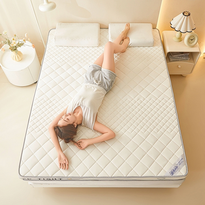 91家纺网 家纺一手货源 找家纺 （总）锦逸2025新款牛奶丝乳胶床垫