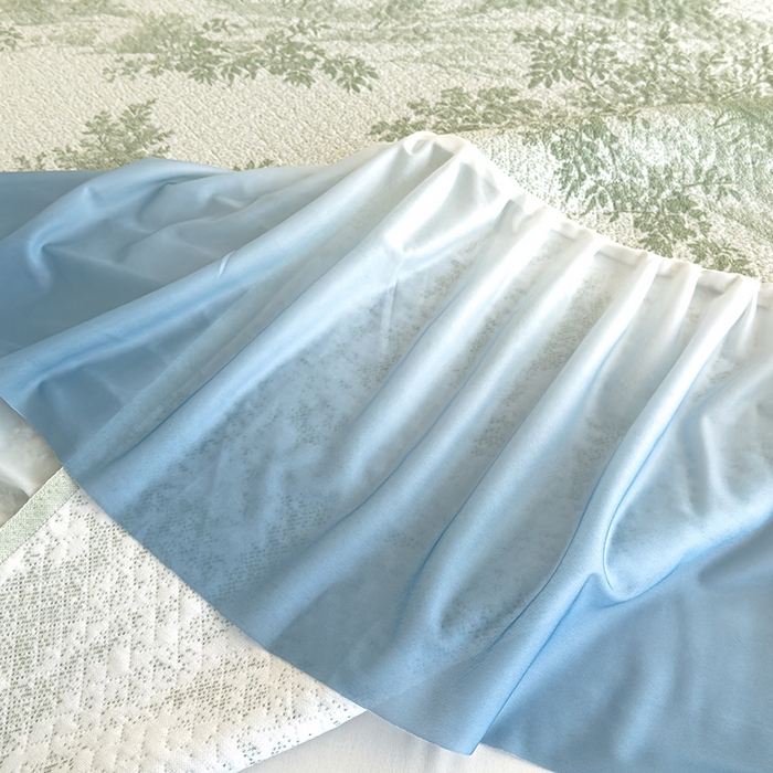 91家纺网 家纺一手货源 找家纺 冬然家纺 2025新款冰豆豆席子凉席床裙款 梦幻森林-绿