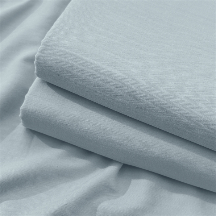 91家纺网 家纺一手货源 找家纺 丽涵家纺 2025新款全棉大雁纹单品床单床单三件套 good月光蓝