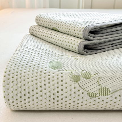 91家纺网 家纺一手货源 找家纺 （总）家喜爱 2025新款A类5D华夫格冰豆豆针织棉夏被盖毯