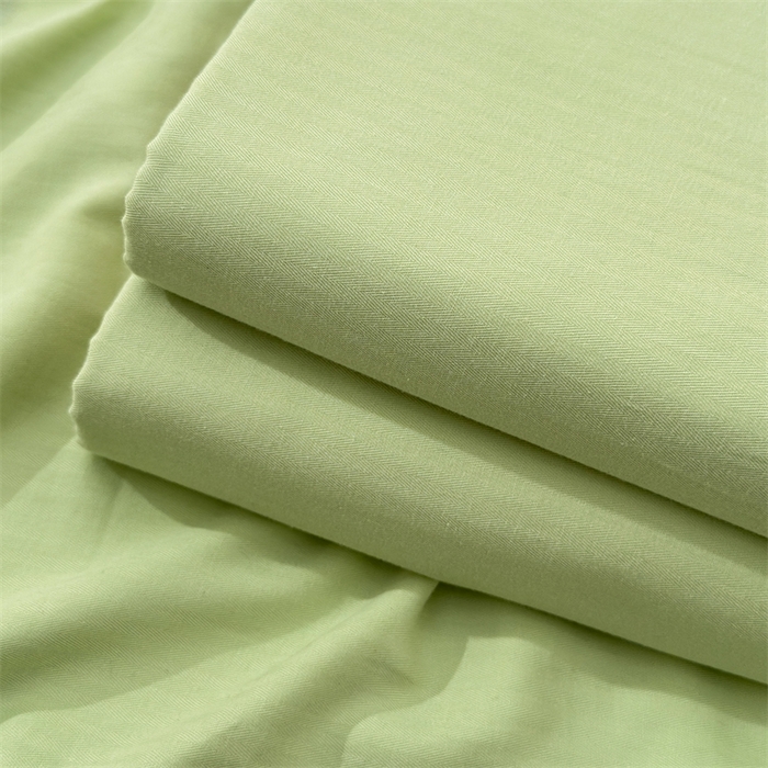 91家纺网 家纺一手货源 找家纺 丽涵家纺 2025新款全棉大雁纹单品床单床单三件套 good豆绿色