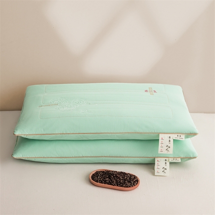 91家纺网 家纺一手货源 找家纺 （总）麦肯锡 2025新款荞皇系列纯荞麦枕头枕芯