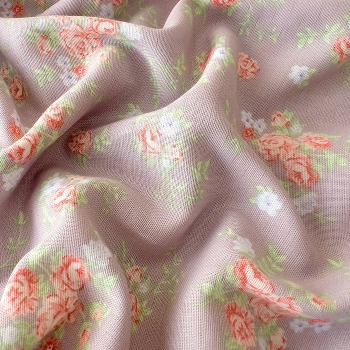 91家纺网 家纺一手货源 找家纺 优品阁 2025新款人字纹全棉双层纱四件套 紫篱【升级款-提花人字纹床单】