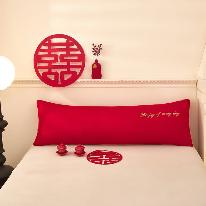 三盛源 2025新款舒适亲肤长枕头枕芯 48*150cm长枕芯四方来喜/只