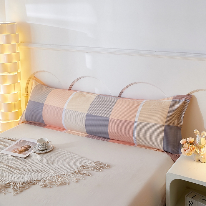 三盛源 2025新款双人枕套1.21.5一体加长夫妻情侣1.8拆洗枕头套长款枕芯套 幻影都市