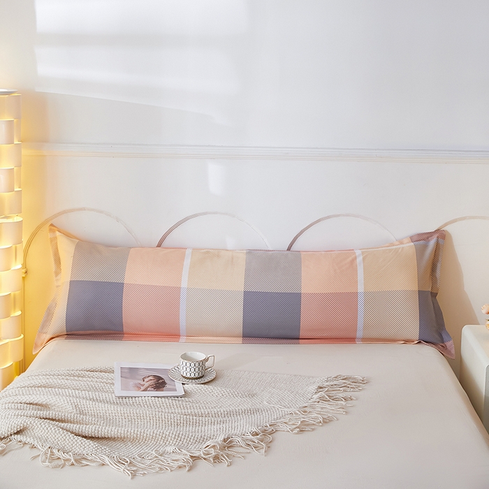 91家纺网 家纺一手货源 找家纺 三盛源 2025新款双人枕套1.21.5一体加长夫妻情侣1.8拆洗枕头套长款枕芯套 幻影都市