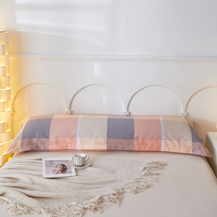 91家纺网 家纺一手货源 找家纺 三盛源 2025新款双人枕套1.21.5一体加长夫妻情侣1.8拆洗枕头套长款枕芯套 幻影都市