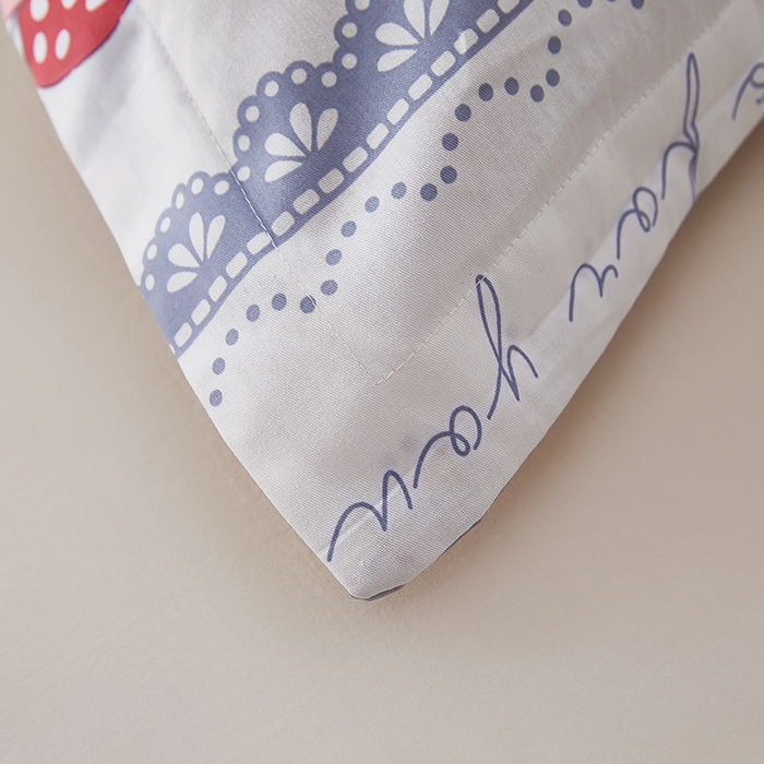 91家纺网 家纺一手货源 找家纺 三盛源 2025新款双人枕套1.21.5一体加长夫妻情侣1.8拆洗枕头套长款枕芯套 奶油小熊