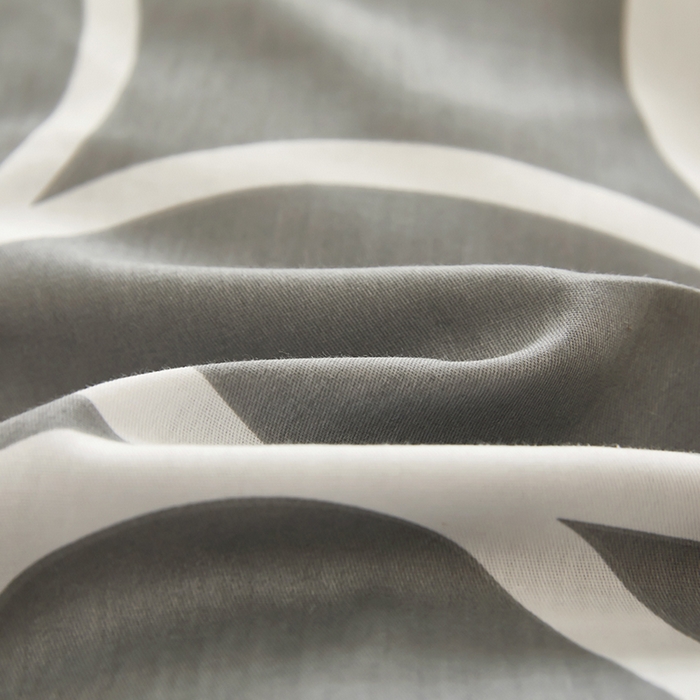 91家纺网 家纺一手货源 找家纺 三盛源 2025新款双人枕套1.21.5一体加长夫妻情侣1.8拆洗枕头套长款枕芯套 怦然心动 灰