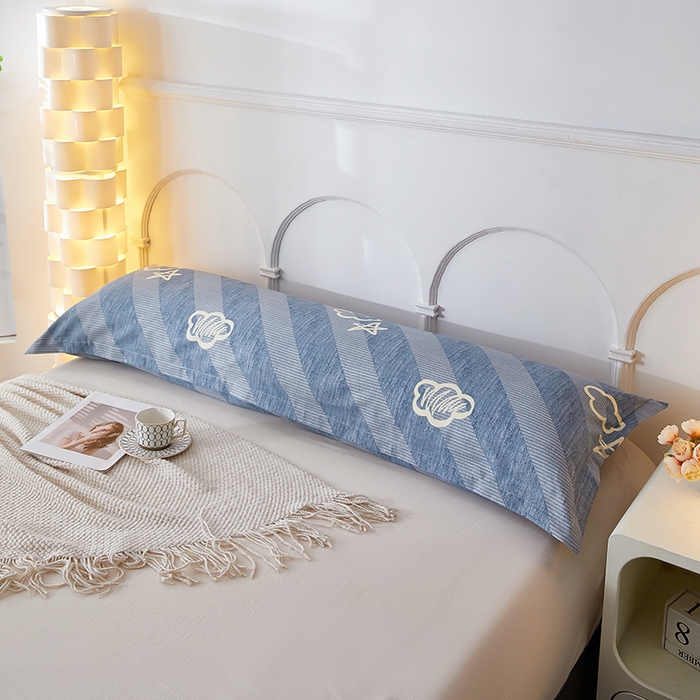 91家纺网 家纺一手货源 找家纺 三盛源 2025新款双人枕套1.21.5一体加长夫妻情侣1.8拆洗枕头套长款枕芯套 时空之门