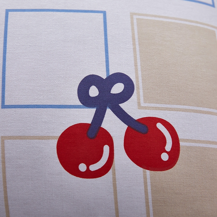 91家纺网 家纺一手货源 找家纺 三盛源 2025新款双人枕套1.21.5一体加长夫妻情侣1.8拆洗枕头套长款枕芯套 樱桃丸子