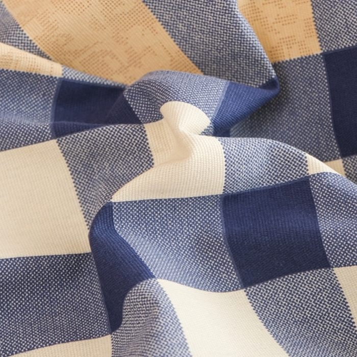 91家纺网 家纺一手货源 找家纺 慕绸家纺（原萌宝老粗布厂家） 2025新款老粗布老帆布空调软凉席原棉粗纱系列床单三件套 英伦时尚