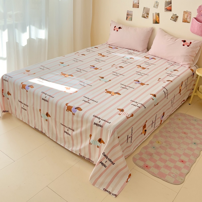 91家纺网 家纺一手货源 找家纺 梧桐家居 2025新款水洗云朵棉毛巾绣印花加绣花系列四件套 卡其诺