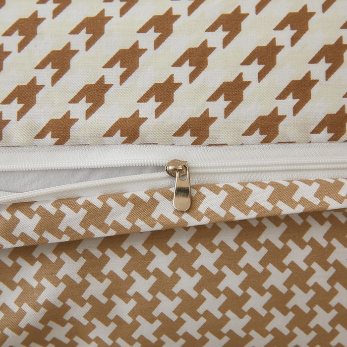 91家纺网 家纺一手货源 找家纺 三盛源 2025新款全棉印花双人长枕套 畅之悦享