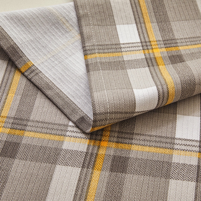 91家纺网 家纺一手货源 找家纺 居眠 2025新款全棉纯棉老粗布凉席席子印花单品床单单床单 海潮格 咖