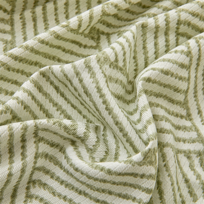 91家纺网 家纺一手货源 找家纺 居眠 2025新款全棉纯棉老粗布凉席席子印花单品床笠单床笠 阡陌菱格 抹茶