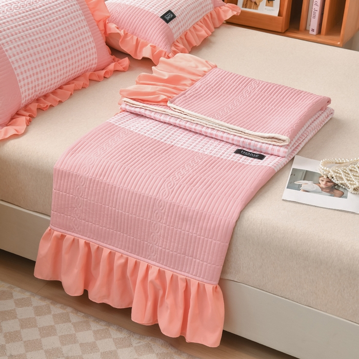 91家纺网 家纺一手货源 找家纺 （总）鹿辉家居（原吉欧力） 2025新款无印风数码床盖三件套